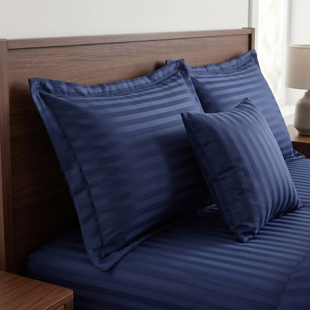 Midnight Navy Bed Set